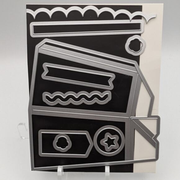 Stampin Up Stamp Set READY TO POP 141513 POPCORN BOX 141473 Dies Cardmaking - Picture 5 of 5